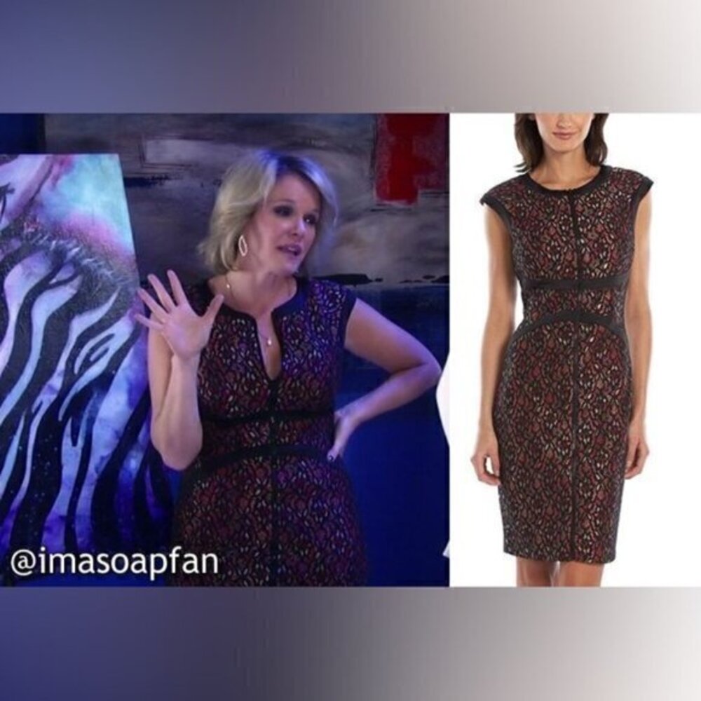 Jax Zip Front Sheath Dress (c)